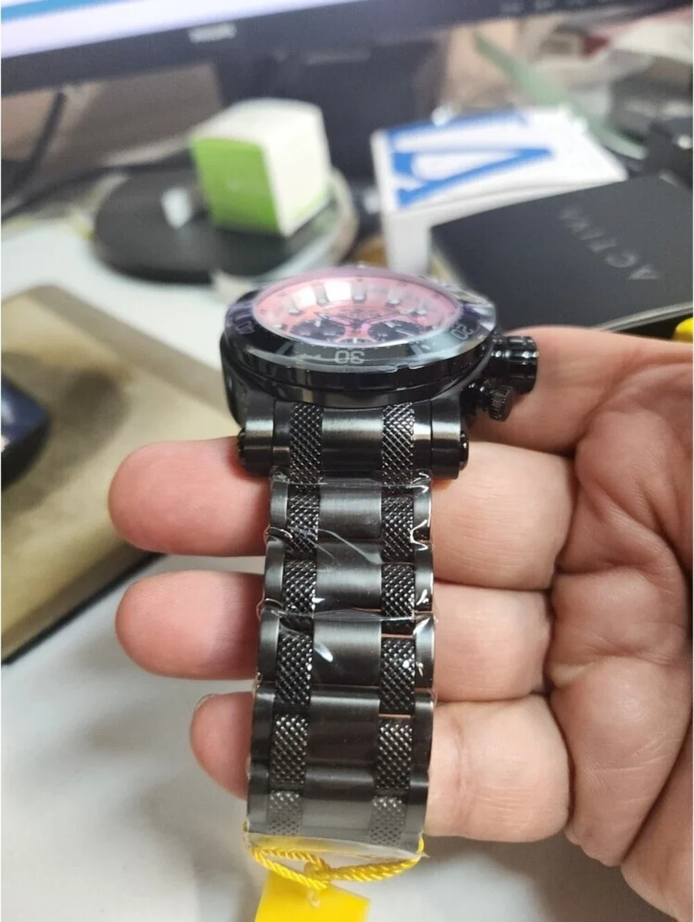 Invicta Coalition Forces Night Hawk Men's Watch - 52mm, Black (49228)